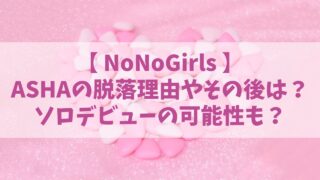 【ノノガ】アーシャの落ちた理由やその後は？ソロデビューの可能性も？